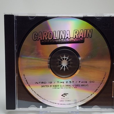 Carolina Rain   Get Outta My Way CD 2006 Promo Single Country Equity Music Group