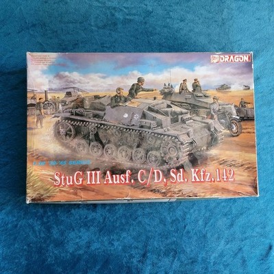 STUG III AUSF. C/D , SD. KFZ. 142  ;  BY DRAGON  ,  6009 ;  NEW IN OPEN BOX