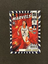 AZIAHA JAMES 2025 Panini WNBA Donruss NET MARVELS Dallas Wings Rookie #18 RC 🔥