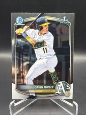 2025 Bowman Draft Gavin Turley #BDC-28 Chrome 1st Bowman Athletics