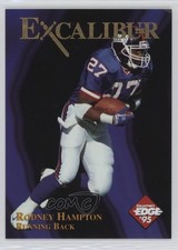1995 Collector's Edge Excalibur 22K Rodney Hampton #16 0q3