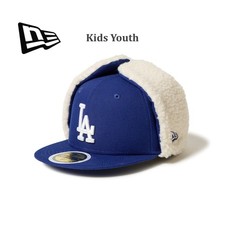 NEW ERA 59FIFTY Dog Ear 2025 Los Angeles Dodgers Dark Royal 14671656 Kids Youth
