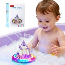 Light up Baby Bath Toys Birthday Gifts- LED Color-Changing Lights Automatic...