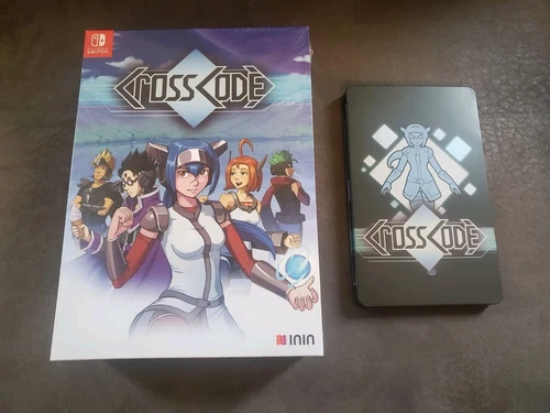 Cross Code Crosscode Nintendo Switch Limited Edition New Sealed With Steelbook 