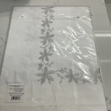 250 Matouk Italy 1pc Euro Sham Bergamo Callista Giza-87 Percale Silver