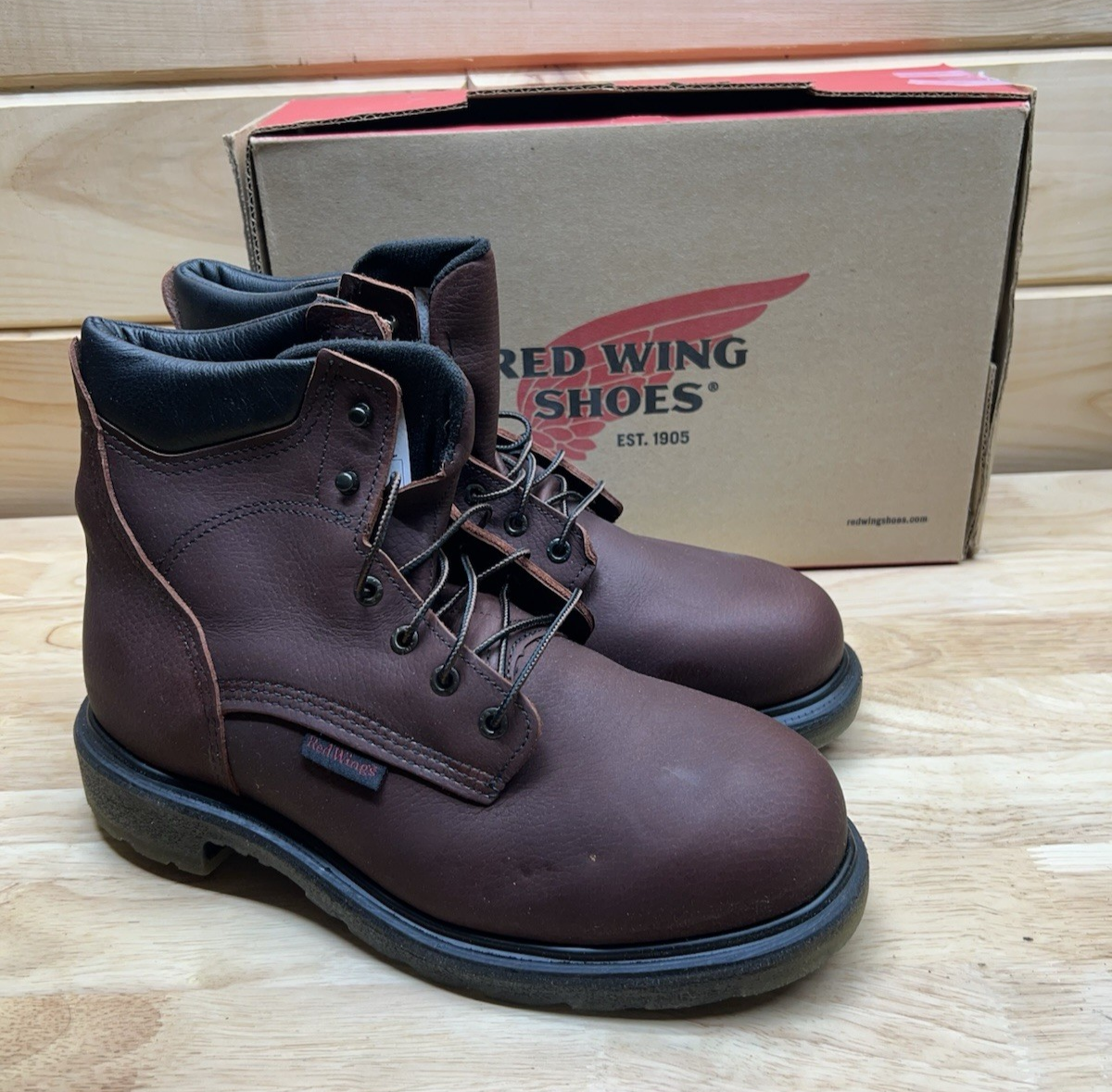 Red Wing Supersole 2.0 in Mens 9.5EE Soft toe 6in boot | eBay