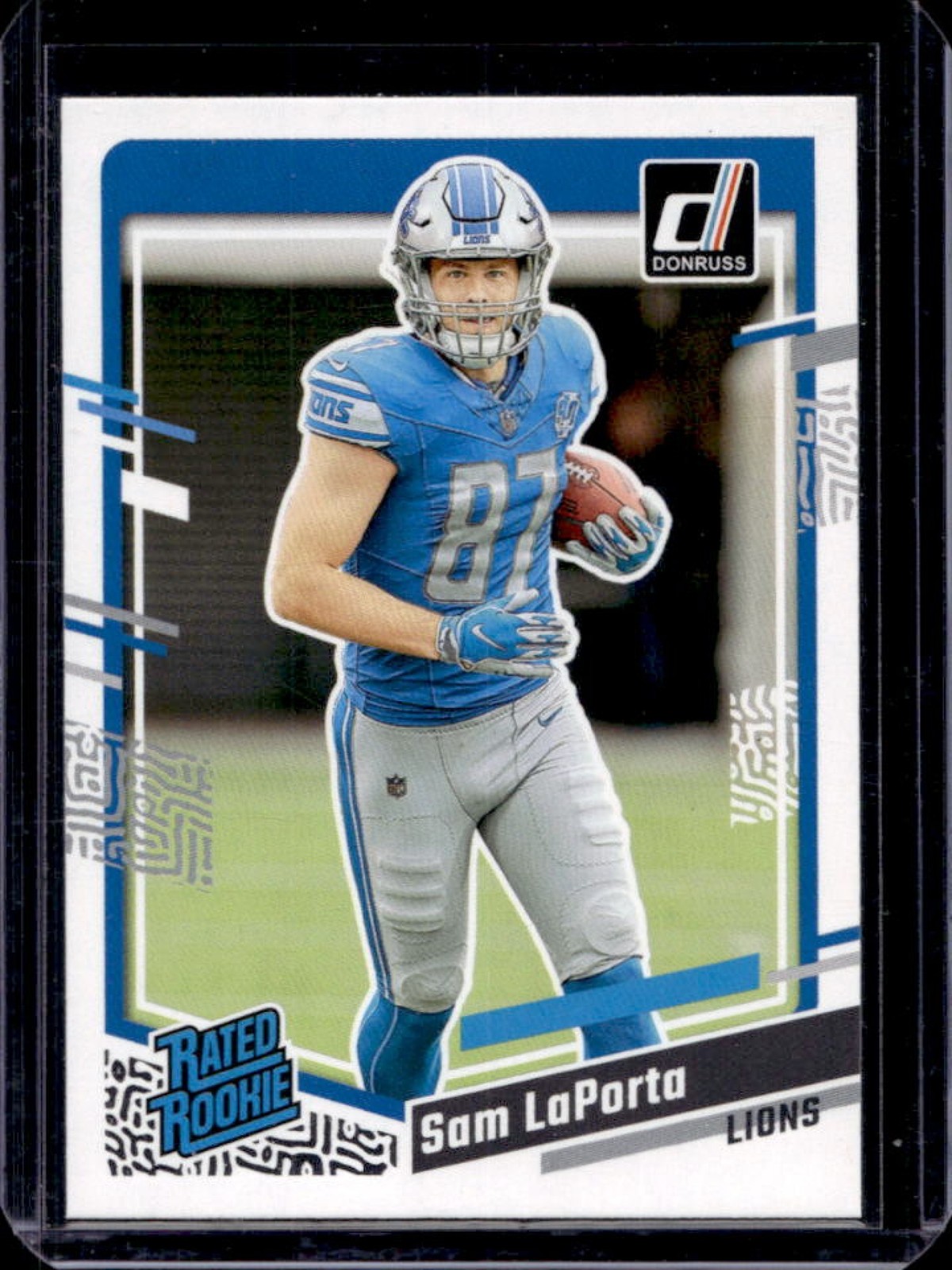 2023 Panini Donruss Sam LaPorta RC Rated #332 Lions Rookie