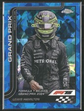 2025 Topps Chrome Sapphire F1 #135 Lewis Hamilton GP Driver of the Day