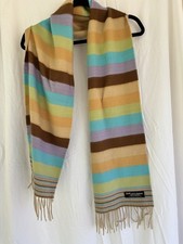 100 Cashmere Scarf. Made In Scotland.