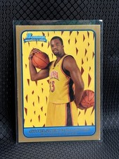 2006 Topps Bowman Sheldon Williams Gold 41/50 Rookie RC NBA #158 Atlanta Hawks