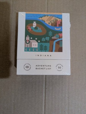 Indiana Adventure Bucket List Scratch-Off Cards 50 Activities Explore Local Gems