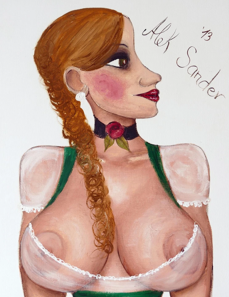 Alek SANDER, Sophia die Bäurin aus 2013 - Mischtechnik - Bild 1 von 1