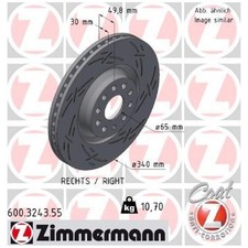 Bremsscheibe vorne rechts für Cupra Leon KL8 Seat Ateca KH7 5F1 KL1 SC | 264870