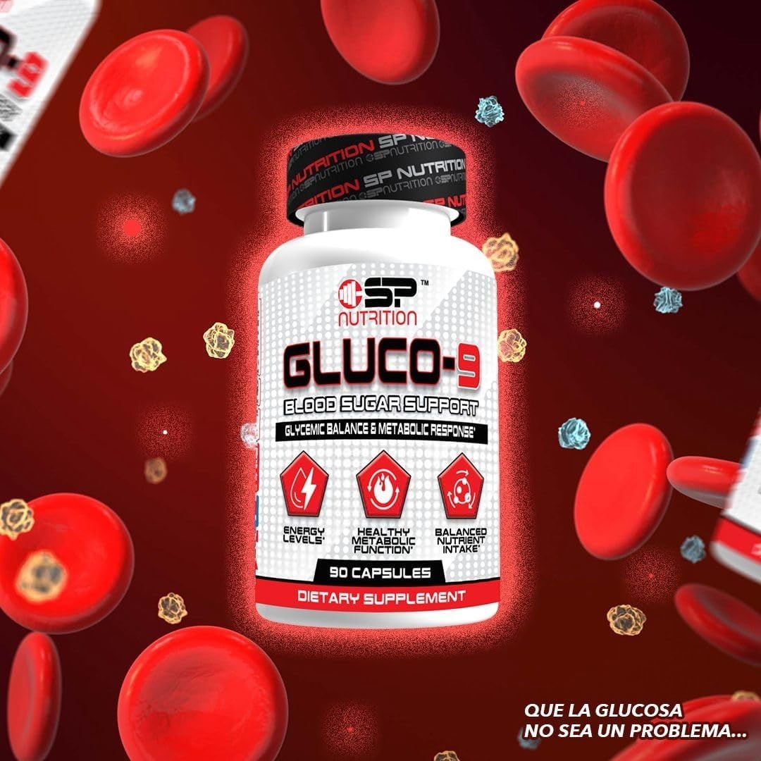 Unflavored Gluco 9 Capsules - 120 Count for Hormonal Balance and Energy Support thumbnail 4