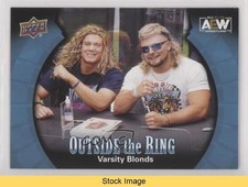 2022 Upper Deck AEW All Elite Wrestling Varsity Blonds Griff Garrison READ 0s9c