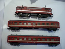 locomotive BB9210 lima CAPITOL a restaurer +2 wagons a .lima.locomotive.