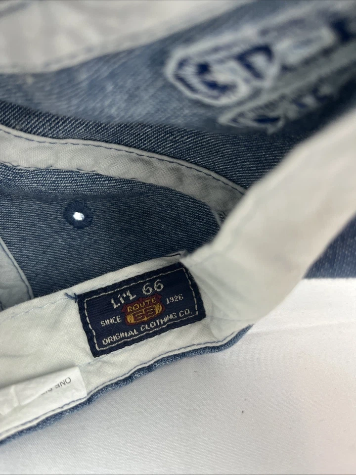 Sombrero de mezclilla vintage Li’l 66 para niños Route 66 Original Clothing Co.  Foto 2 de 4
