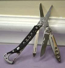 OEM Leatherman Style CS Black Stainless Multi-Tool USA Discontinued --- Great