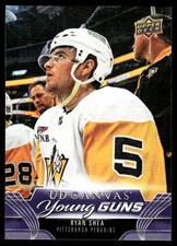 2023-24 Upper Deck UD Canvas YG Ryan Shea Rookie Pittsburgh Penguins #C374