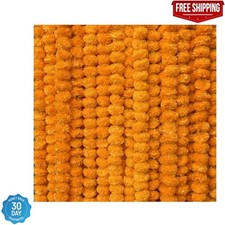 Krati Exports 5 PC - 5 feet Marigold Garland Indian/American Wedding Party