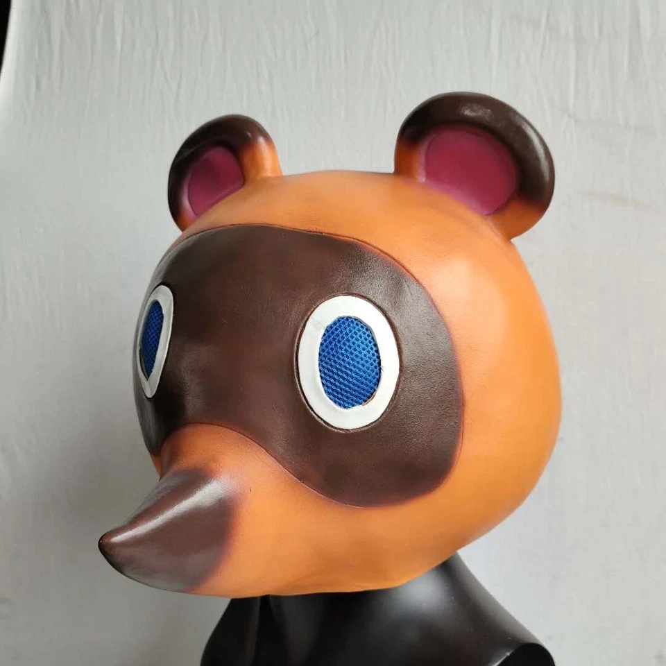 Animal Head Halloween Mask Latex Costume Full Headgear Cosplay Roleplay Props - Image 3 of 4