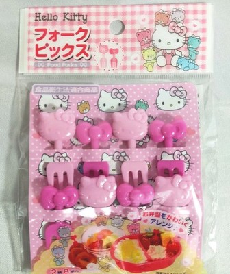 Hello Kitty Food Picks Bento Picks Sanrio Lunch Decoration Japan