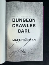 SIGNED Dungeon Crawler Carl First Ace Edition Matt Dinniman 2024 BRAND NEW