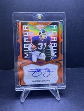 2023 Panini Certified Mirror Auto Jason Sehorn Orange 26/50