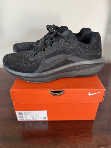Nike Air Winflo 11 Black Anthracite Mens Size 9.5  FJ9509 002 - Picture 2 of 5