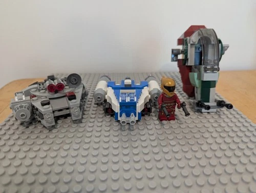 3x Lego Star Wars Microfighters with Zuri Minifigure, READ DESC.!