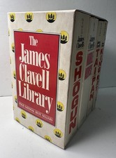 Vintage James Clavell Box Set Shogun Noble House King Rat Taipan Paperbacks