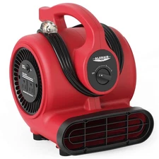 600 CFM Air Mover Blower Fan for Industrial, Workshop, and Home Use - 3 Speed...