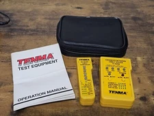TENMA Enhanced Network Cable Tester & Cable Terminator 72-6268 Manual & Case 