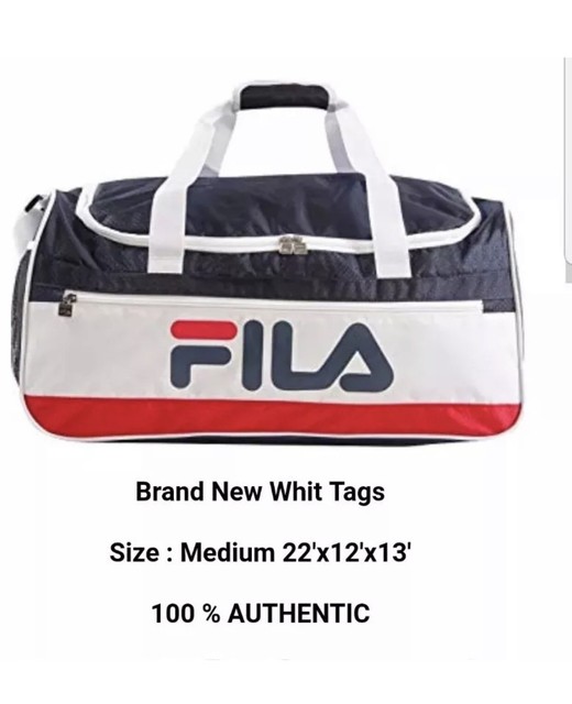 fila duffel bag