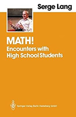 Math! : Encounters with High School Students Paperback Serge A. L