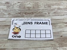 Lady Bug - Themed Learning Centers - Laminated - Tens Frames Number Word