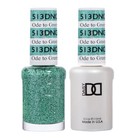 Dnd Match Uv Gel + Nail Polish #513 Ode To Green