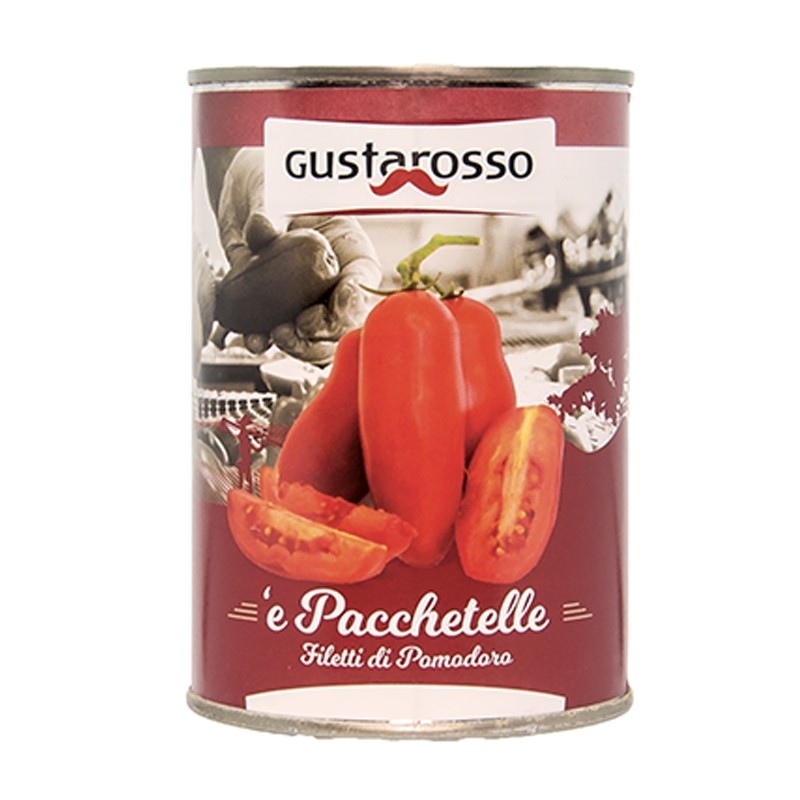 Pacchetelle a filetti 400 gr. Gustarosso - Cartone 12 Pezzi