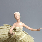 Vintage 9" Dresden  Style Figurine Ballerina Dancing — photo 7