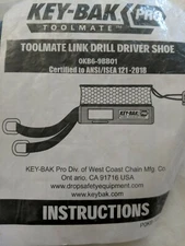 KEY-BAK 0KB6-9BB01 Cordless Driver + Drill Boot Shoe Tool Attachment