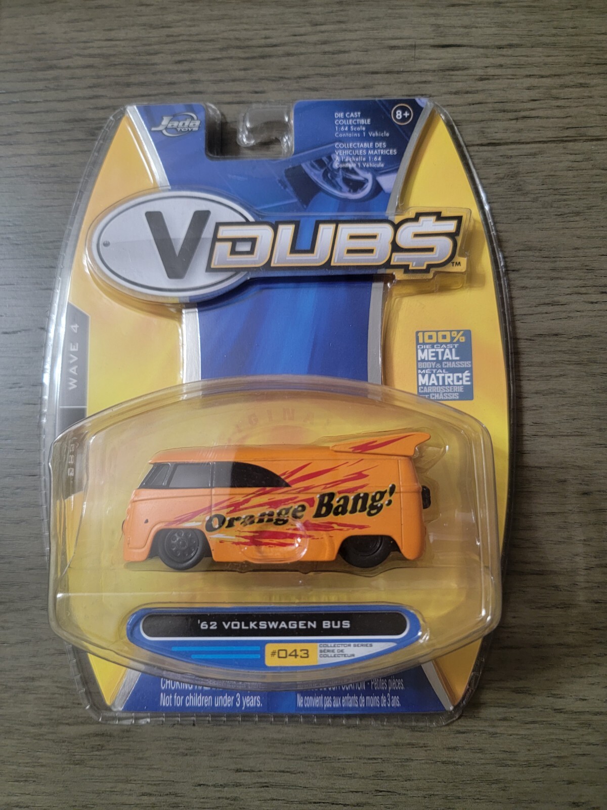 Jada Toys VDubs '62 VW Bus "Orange Bang!" 164 2007 Wave 4 043 eBay