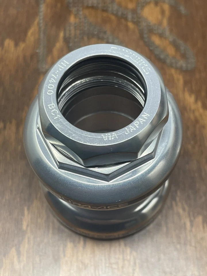 Vintage NOS Shimano HP 7400 Headset Silver BC1 Thread RARE A - Image 4 of 4