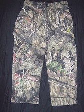 Boys Youth Small Camo Pants Mossy Oak Camo Pants Cargo Pants Hunting Pants