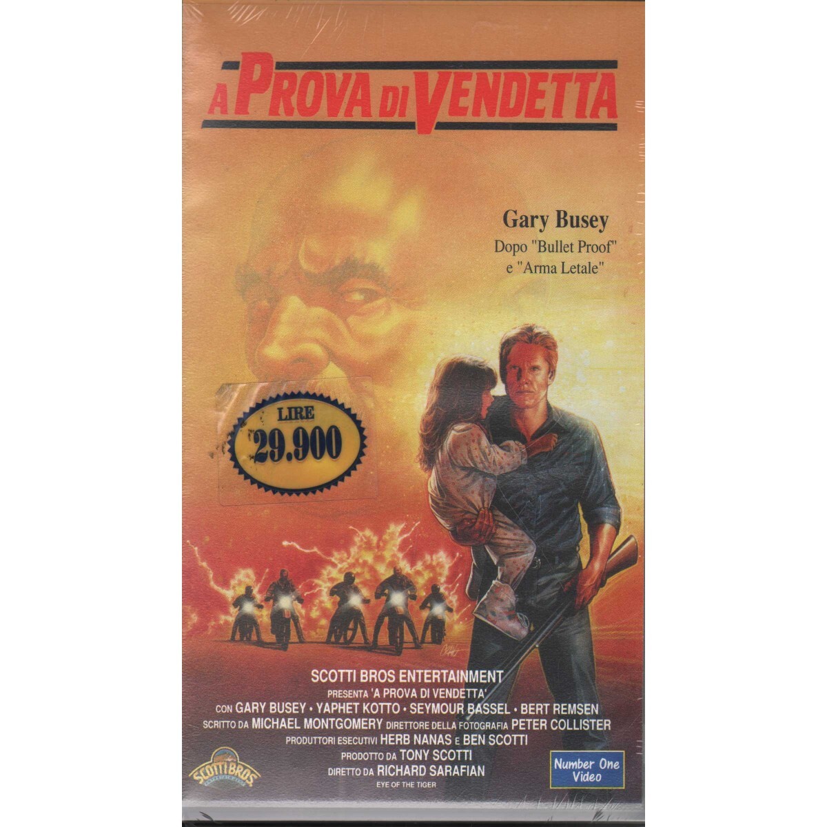 Proof Of Vengeance VHS Richard C. Sarafian Univideo - CN53702 Sealed