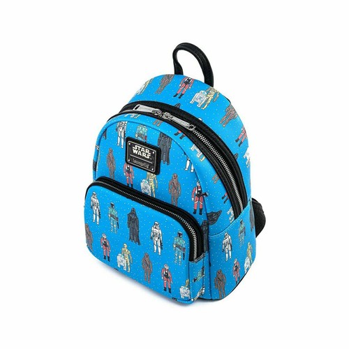 Mini Mochila Figura de Acción Personajes Loungefly Star Wars Vintage ¡NUEVA! - Imagen 2 de 3