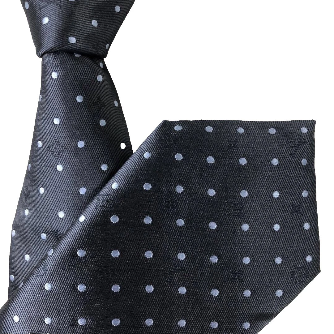 Louis Vuitton Black Ties for Men