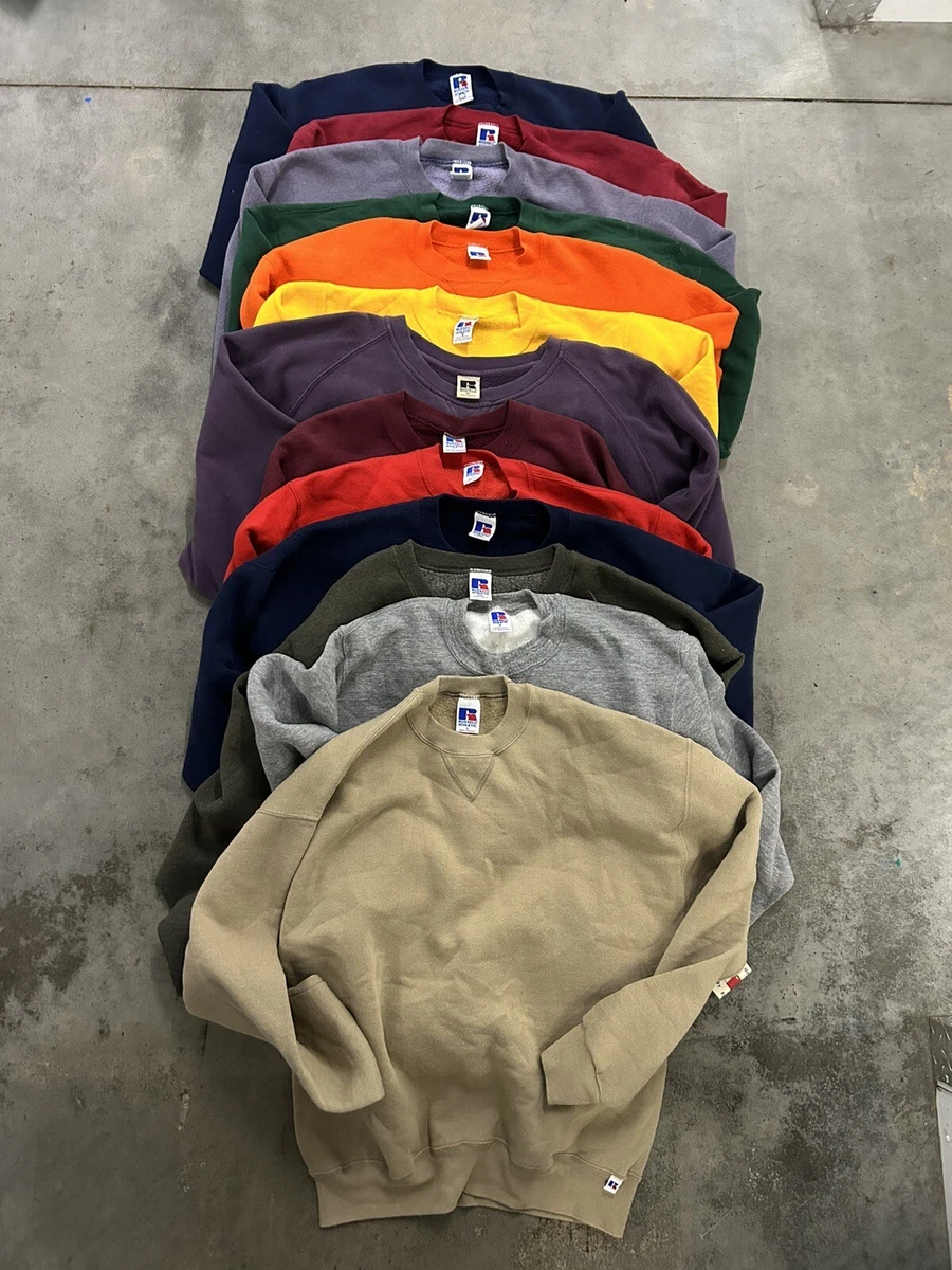 Russell sweatshirts wholesale sales