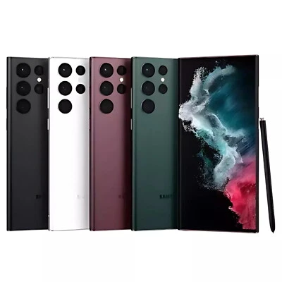 Nuovo Samsung Galaxy S22 Ultra 5G S908U 128GB/256GB/512GB Smartphone sbloccato