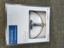 NEW Glacier Bay Constructor Towel Ring in Chrome 1