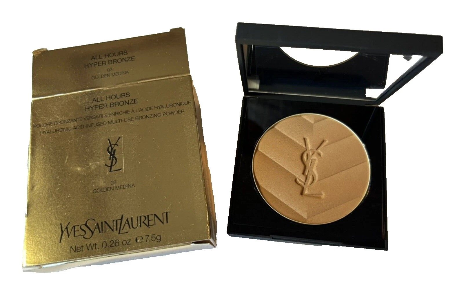 Yves Saint Laurent Pressed Powder Face Bronzer, Contour & Highlighter